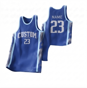 BLUE TRENDY Men's Basketball Jersey Set Shorts 100% Polyester Mesh Customizable Name Number Quick Dry Summer <b>Athletic</b> Wear - Product Image 1