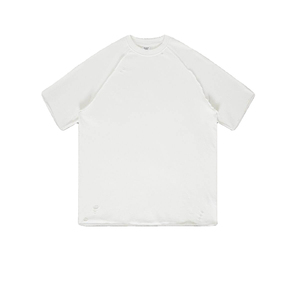 Camisetas de Hombre Oversize de Punto 100% Algodón Estilo Urbano Hip Hop con Estampado Lavado Ácido y Logo Personalizado Vintage al por Mayor - Product Image 2