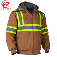 Hoodie de travail haute visibilité de qualité supérieure, réfléchissant, léger, coupe ajustée pour les travailleurs