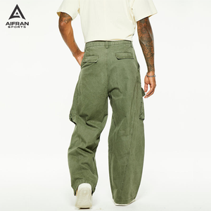 Aifran Sports - Jeans de Mezclilla para Hombre, Corte Bootcut, Ajuste Delgado, Ligeramente Acampanados, Pantalones Casuales de Moda, Venta al Por Mayor - Product Image 2