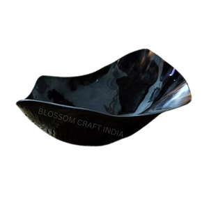 American Style Natural Horn Serving Dish Eco-Friendly Polished Horn Bowl with Animal Design for <b>Home</b> <b>Decor</b> Resale Viking <b>Shope</b> - Product Image 3