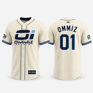 Ensemble d'uniformes de basketball pour hommes OMMIZ, débardeur à col en V sublimé, short respirant en polyester, vêtements d'équipe pour adultes, toutes saisons - Product Image 5