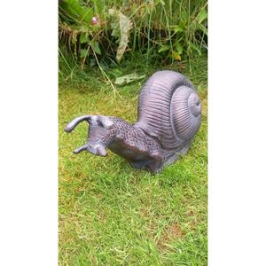 ประติมากรรมหอยทากทองสัมฤทธิ์ตกแต่งสำหรับอุปกรณ์สวน - Product Image 4