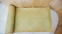 Matelas en jonc de mer naturel de taille personnalisée, fonction rafraîchissante, tissage à la main de l'usine du Vietnam, bon pour la santé, tapis en paille, grande taille