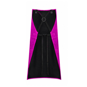 Delantales de soldadura de color liso con logotipo y tamaño personalizados, protección corporal de seguridad industrial para ropa de trabajo de construcción - Product Image 2