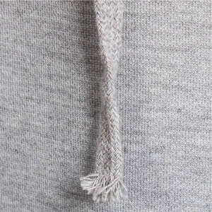 Sweat à capuche personnalisé pour homme 100 % coton, broderie numérique du logo, coupe oversize, tissu polaire écologique, vente en gros - Product Image 4