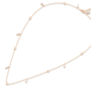 Colliers minimalistes REYES en argent sterling 925 avec moissanite taille baguette de 0,73 carat pour femmes, certifiés GRA, bijoux fins - Product Image 5