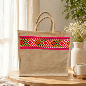 Premium Cotton Canvas <b>Tote</b> Bag Logo Print Pattern Reusable Lightweight Long Lasting Shopping Handbag Eco Friendly <b>Travel</b> - Product Image 4