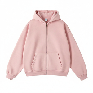 Hoodie streetwear avec broderie appliquée, effet vintage délavé, effet soleil, coupe ample, courte et oversize pour hommes - Product Image 6