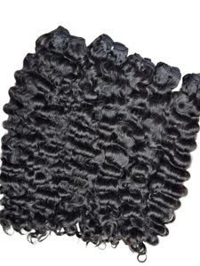 Paquete de Cabello Humano Rizado Natural Negro de 30 Pulgadas, Cabello Indio Virgen Extra Largo, Trama Rizada de Una Sola Capa, Textura Suave y Abundante - Product Image 2