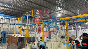 Convoyeur Aérien Fermé Réglable 7T Durable pour l'Automatisation des Usines de Fabrication – Nouveau Fournisseur Indien avec Courroie en Acier Doux - Product Image 2