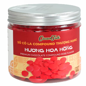 Best Sale Compound Chocolate Wholesale Manufacture OEM/ODM HALAL Rose Chocolate Button Cocoa Bakery Biscuits Cookies Good Price - Product Image 1