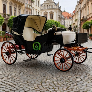 Carrozza Leggera e Facile da Tirare per Tour Panoramici Brevi, <span class=keywords><strong>Passeggiate</strong></span> in Città Antica, Gite sul Lago e Parate Culturali Rurali - Product Image 6