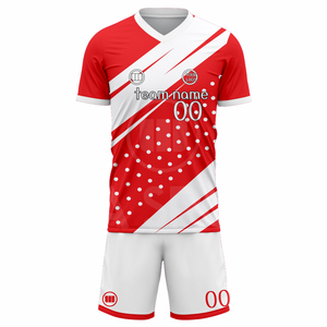 Proveedor de Uniformes de Fútbol Profesionales de Diseño Avanzado, Jersey de Fútbol Sublimado Personalizado, Conjunto de Pantalones Cortos, Fabricante de Ropa Deportiva OEM - Product Image 4