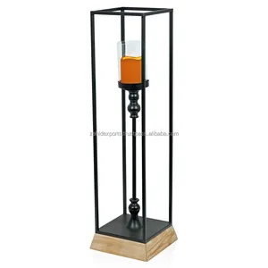 Candelabro de Hierro de Diseño para Accesorios de Hogar de Primera Calidad, Faroles de Jardín Acabados por Zahid Exports para Decoración Navideña del Hogar - Product Image 3