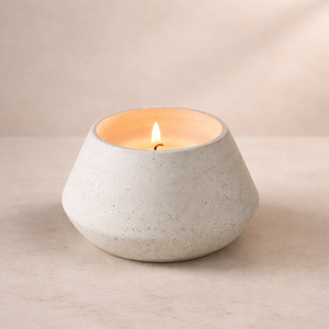 Premium Speckled Ceramic <b>Candle</b> Vessel Heat Resistant Thick Wall Smooth Finish Durable Luxury Home Decor Single <b>Wick</b> Holder - Product Image 1