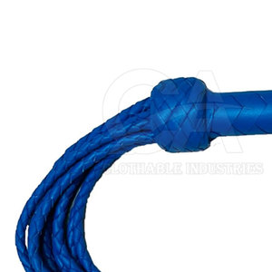 Custom Logo Equestrian Riding <b>Flogger</b> for Wholesale Supply High Quality PU <b>Leather</b> Horse Riding Whip for Outdoor Training - Product Image 2