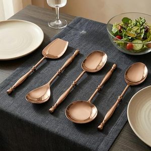 Great quality in reasonable price Decorative Stainless Steel Cutlery <b>Set</b> With Metal Handle For Banquet And Wedding Event - Product Image 5