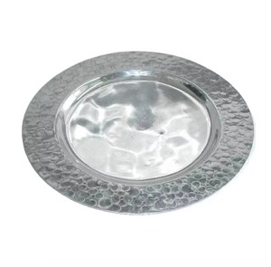 Assiette de présentation élégante pour restaurants haut de gamme, assiette de banquet en métal de haute qualité avec un matériau durable. - Product Image 6
