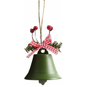 Campanas Navideñas de Color Verde con Formas Increíbles de Alta Calidad para Decoración del Hogar, Adornos Colgantes para Sublimación - Product Image 1