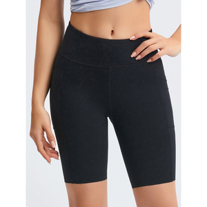 Cheap Biker <b>Shorts</b> High Waist Fitness Gym Wear Workout Exercise <b>Yoga</b> <b>Shorts</b> for Women Cotton Blend Fleece <b>Shorts</b> - Product Image 5