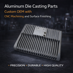 Piezas de Fundición a Presión de Aluminio Personalizadas OEM con Mecanizado CNC y Acabado de Superficie - Product Image 3