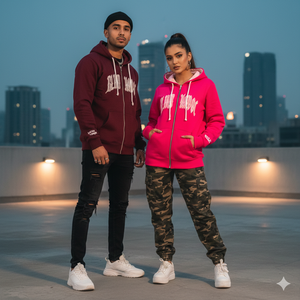 Sudaderas con Capucha y Cremallera de Alta Calidad, Estilo Urbano, con Logotipo Impreso, Fabricante Líder, Precios Económicos, Corte Holgado - Product Image 5