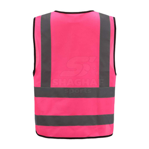 Veste de travail haute visibilité en tissu 100% polyester, vente en gros, meilleur prix, veste de sécurité haute visibilité - Product Image 2