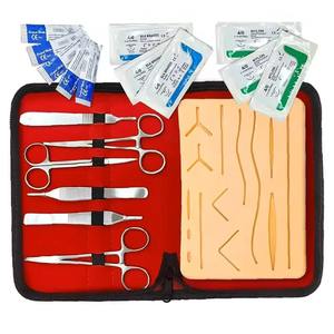 Kit de Práctica de Sutura Manual de Alta Calidad con Certificación CE, Diseño OEM, Precio de Fábrica, Logotipo Personalizado, Pinzas, Suturas, Instrumentos Quirúrgicos - Product Image 3