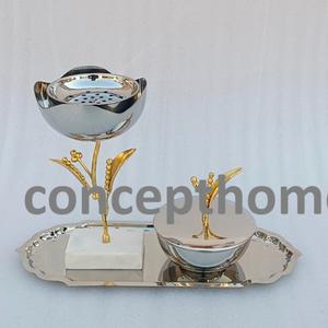 Quemadores de Incienso de Lujo al Estilo de Oriente Medio, Diseños Nuevos, Venta al Por Mayor de Fábrica, Personalizados, para Sala de Estar, Oficina, Uso en Ramadán - Product Image 5