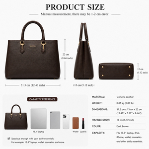 China Supplier Wholesale Women's Simple Large Capacity Casual Handbag, High Quality PU Material - Product Image 6