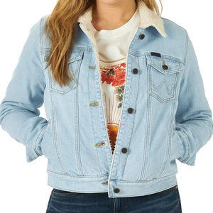 Breathable Solid Color Quick dry Comfortable Product Customized Logo Long Sleeves Turn Down Collar Denim Jackets For Women's - Product Image 1
