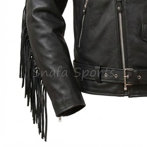 <b>Men</b> <b>Leather</b> <b>Jacket</b> Premium Genuine Quality Stylish Biker Fashion Winter Outfit Durable Comfortable Design <b>Leather</b> <b>Jacket</b> - Product Image 4