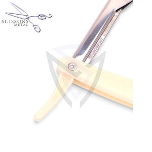 Rasoir de sécurité jetable pour hommes, en gros, avec lame en acier inoxydable chirurgical et manche en bois pour le rasage du visage - Product Image 5