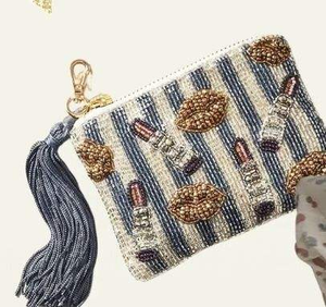Monedero de Diseño Premium con Cuentas, Cartera Bordada a Mano, Portamonedas Pequeño, Accesorios de Moda para Mujer - Product Image 2