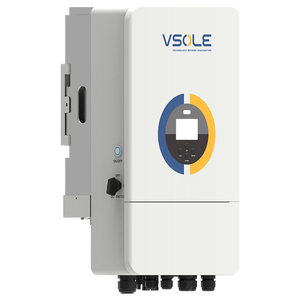 Invertisseur solaire hybride Vsole monophasé pour batteries au plomb ou au lithium-ion, 3 étapes / équilibrage (VS-HY08S-8KW 48V) - Product Image 2
