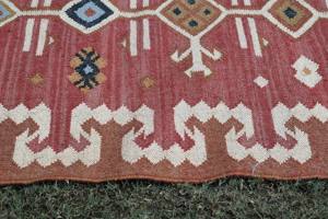 พรมปูพื้นสไตล์สแกนดิเนเวียน ทำจากเส้นใยปอกระเจา ทอมือ ใช้ได้สองด้าน เหมาะสำหรับห้องนั่งเล่น บ้านพักอาศัย และธุรกิจบริการ - Product Image 2