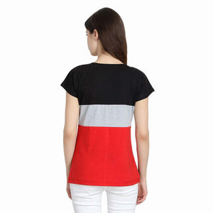 Camisetas Casuales de Algodón 100% al por Mayor para Mujer, Camisetas Modernas de Alta Calidad con Logotipo Personalizado - Product Image 2