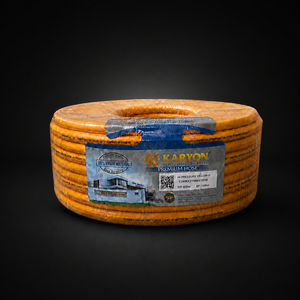 Tuyau d'air flexible en PVC jaune, tuyau pneumatique industriel rond, longueur 100 m, diamètre intérieur 8,5 mm, pour usage en atelier - Product Image 1