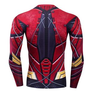 High Quality Rash Guard Fitness Training <b>Compression</b> <b>Shirt</b> <b>Custom</b> Logo Sportswear Manufacturer Wholesale - Product Image 3