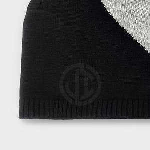 Premium Quality Latest Design Beanie Hats Wholesale 100% Wool & Cotton Customized Beanie Hats - Product Image 6