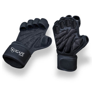 OEM Service Adjustable Wrist Strap Support Durable Fitness Equipment Comfortable Half Finger Cross Fit Neoprene <b>Gloves</b> Gym - Product Image 2