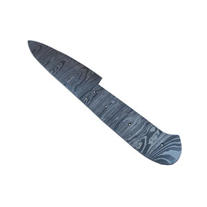 Lame de couteau de chef professionnelle en acier Damas, 8-10 pouces, multicouche avec finition à motifs, pour la fabrication de couteaux sur mesure - Product Image 4