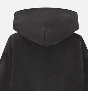 Sudadera con Capucha Personalizada 100% Algodón, Estilo Vintage, Lavado Ácido, Oversize, Streetwear, Alta Calidad, Fabricación OEM y ODM - Product Image 5