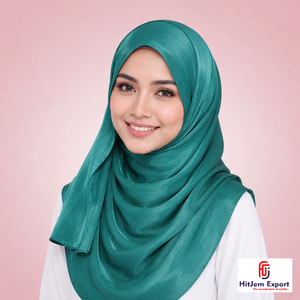 Zimmy Choo Plain Hijab Scarf Custom Printed <b>Silk</b> Feel Soft <b>Head</b> <b>Wrap</b> Shawl OEM ODM Textile Manufacturer - Product Image 5