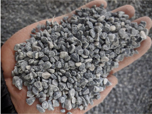 กรวดสำหรับพื้นรวมสัมผัสเรซินซึมผ่านได้หินกรวดสีเทา Tumbled หินกรวดสีเทาก้อนกรวด - Product Image 2