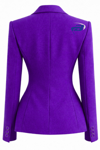 Blazer de Negocios de Un Solo Pecho NCNW Sorority, Abrigo Formal Premium de Corte Entallado, Traje Profesional de Oficina para Mujer, Abrigo NCNW - Product Image 3