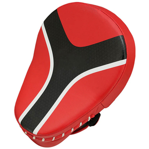 Cibles de frappe en cuir et polyester pour la boxe, ensemble de coussinets d'entraînement respirants et élastiques pour le MMA et le kickboxing - Product Image 3