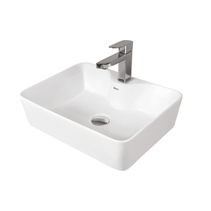 Low Market Price Best Quality New Designer White Ceramic Eco-Friendly Table Top Hygienic Wall-Hung Wash <b>Basin</b> from India - Product Image 1