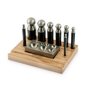 10 Pieces Dapping Doming Punch Block Pro Jewelers Forming <b>Tool</b> Set Jewelry Making <b>Tools</b> for Metal Forming Goldsmith <b>Tools</b> - Product Image 3